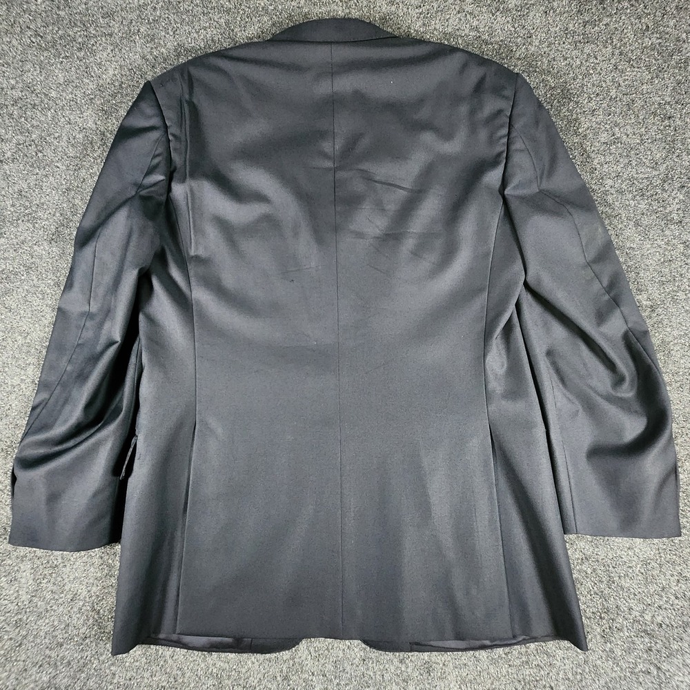 Ermenegildo Zegna Sport Coat Suit Jacket Blazer 38R Dark Navy 3-Button Wool - Picture 9 of 16